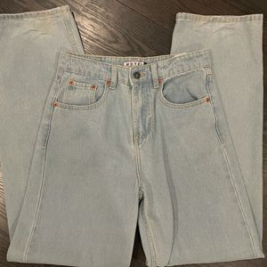 Motel rocks parallel jeans size small